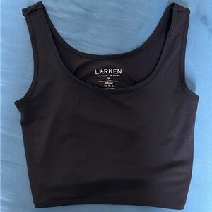 LARKEN X pumping and nursing bra size Medium color black